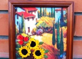 Искусственные цветы-картины в гостиной комнате Изготовление картин из искусственных цветов своими руками
